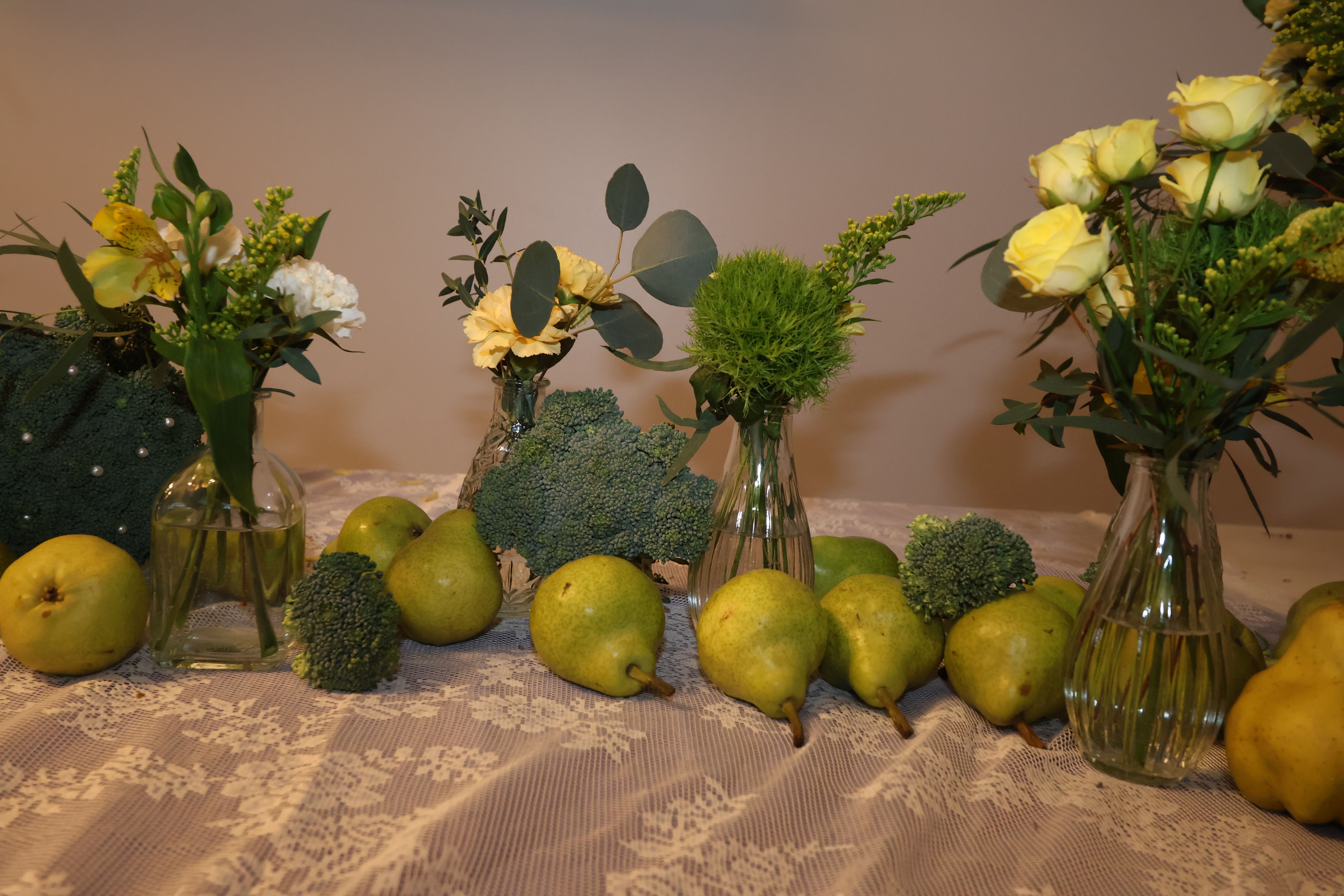 Farm-to-Aisle Wedding Trend Table Scape